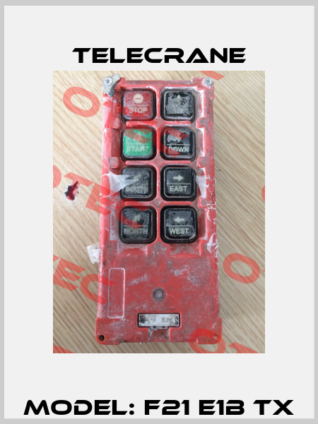 Model: F21 E1B TX Telecrane