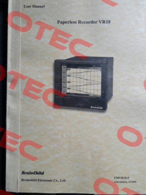 VR18    UMVR181R  obsolete, alternative PPR500-1X000210 Brainchild