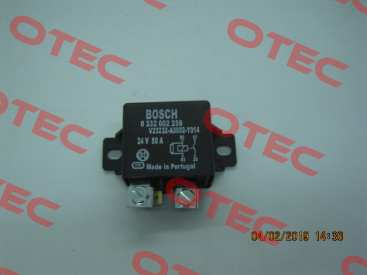 0332002258 Bosch
