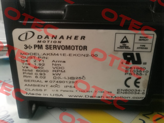 AKM41E-EKCN2-00 Danaher Motion