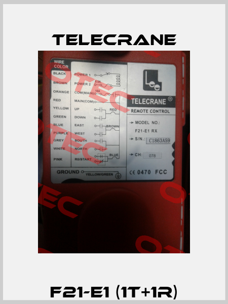 F21-E1 (1T+1R) Telecrane