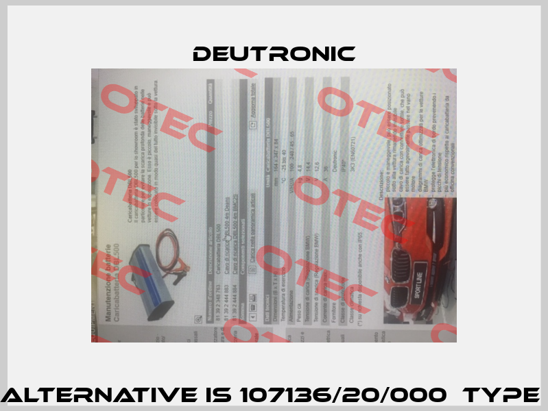 DBL500 , alternative is 107136/20/000  type SC500-14 Deutronic