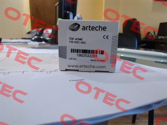 TDF-4CME 110VDC OP060 Arteche