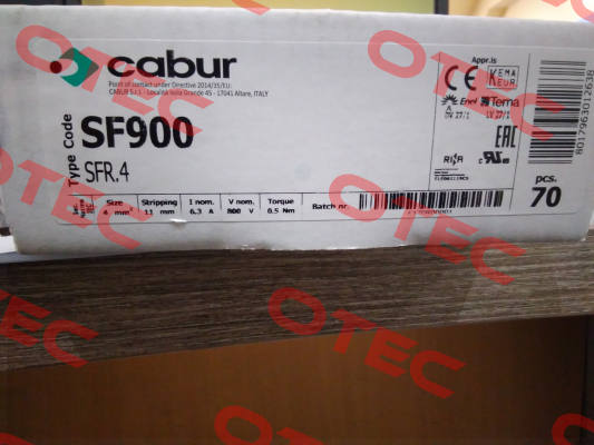 SF900 Cabur
