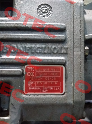 A102 NH25 P80 Bonfiglioli