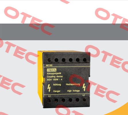 AGH150W-4 AC 0-1150 V, DC 0-1760 V Bender