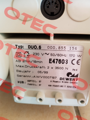 DUO 5 230V DEWERT