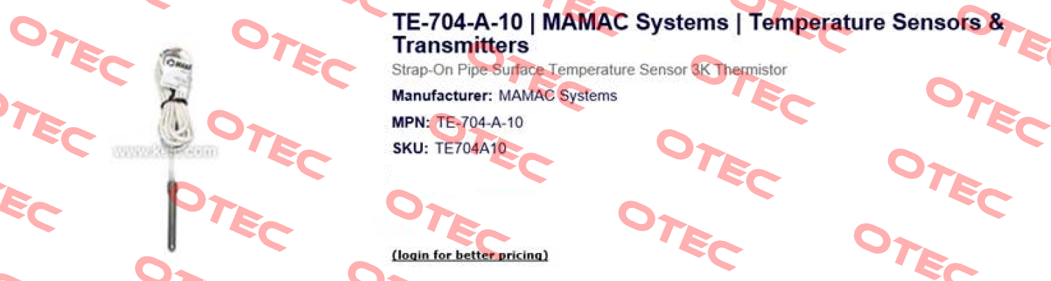TE-704-A-10 Mamac Systems