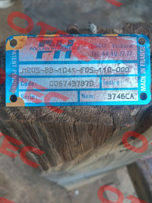 006743787D Poclain
