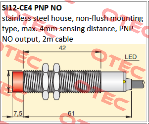 SI12-CE4 PNP NO Aeco