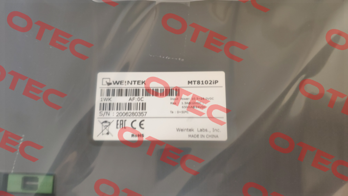 MT8102IP Weintek