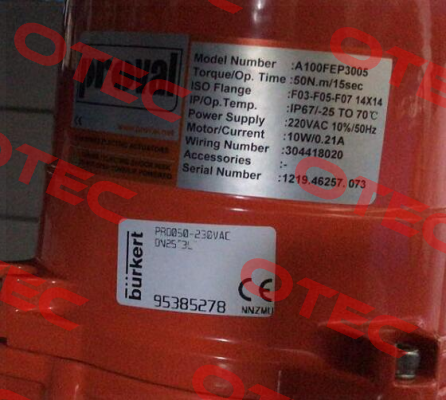 A100F22AWT0005WY14A50 Proval