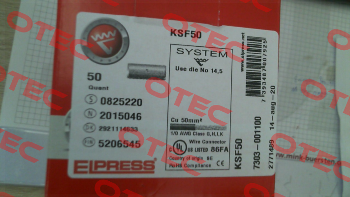 KSF50 (pack x50) Elpress