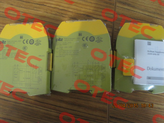 p/n: 750167, Type: PNOZ s7.1 24VDC 3 n/o  cascade Pilz