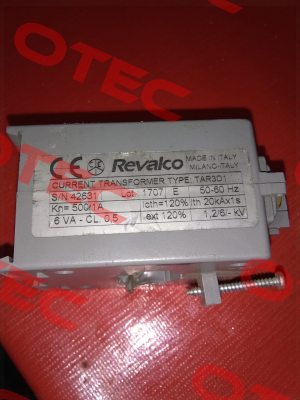 TR3 500/1A (W 0000 0093) Revalco