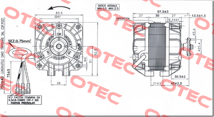 82E-3016/45 Euro Motors Italia