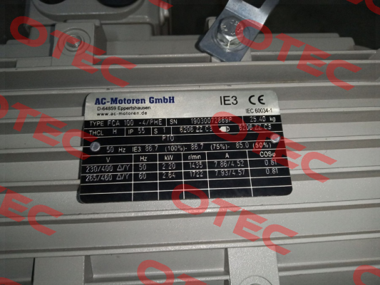 FCA 100 La-4 / PHE B5 AC Motoren