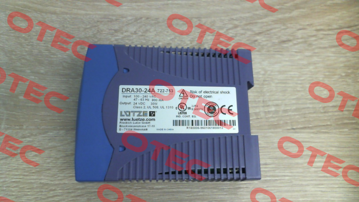 P/N: 722753, Type: DRA30-24A Luetze