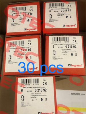 0 216 92 Legrand