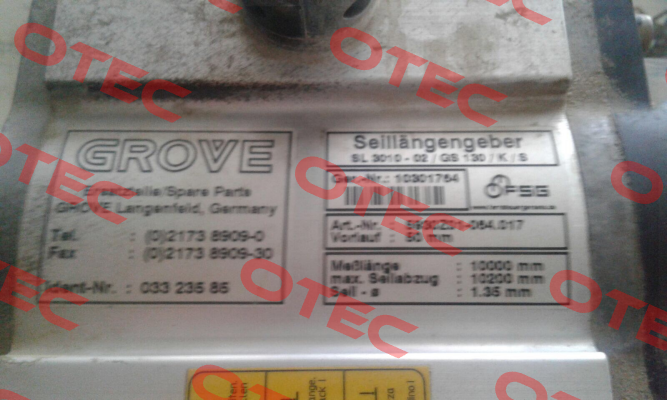 SL 3010-02/GS 130/K/S OEM FSG Fernsteuergeräte