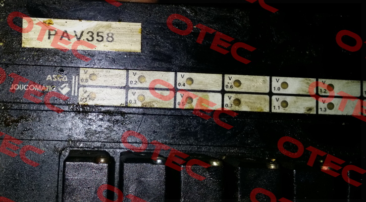 PAV358-obsolete-replaced by A503A  Asco