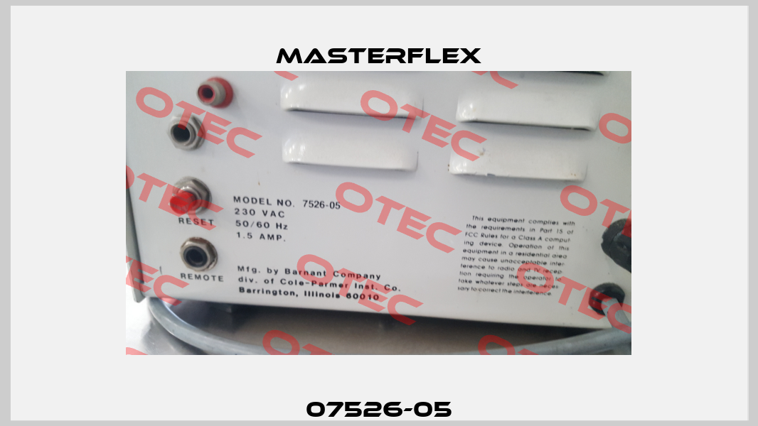 07526-05 Masterflex
