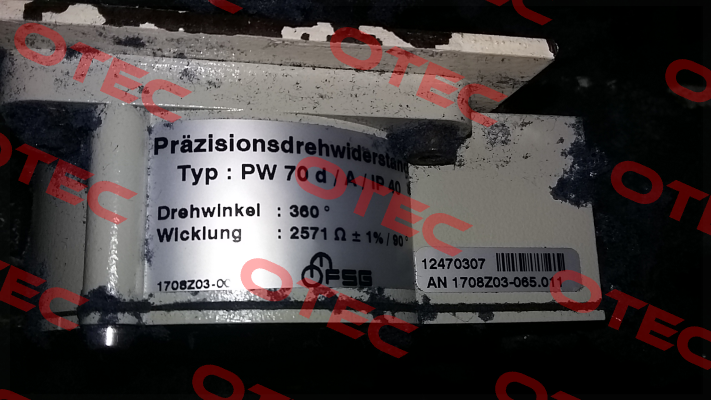1708Z03-065.011 FSG Fernsteuergeräte