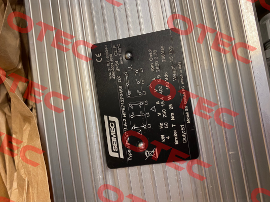 (Cod.RC00009673) HPEV 71LA 2 230.400 SEIPEE