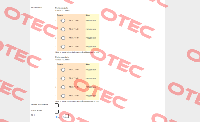 PFC9067L0107017 Ter Tecno Elettrica Ravasi