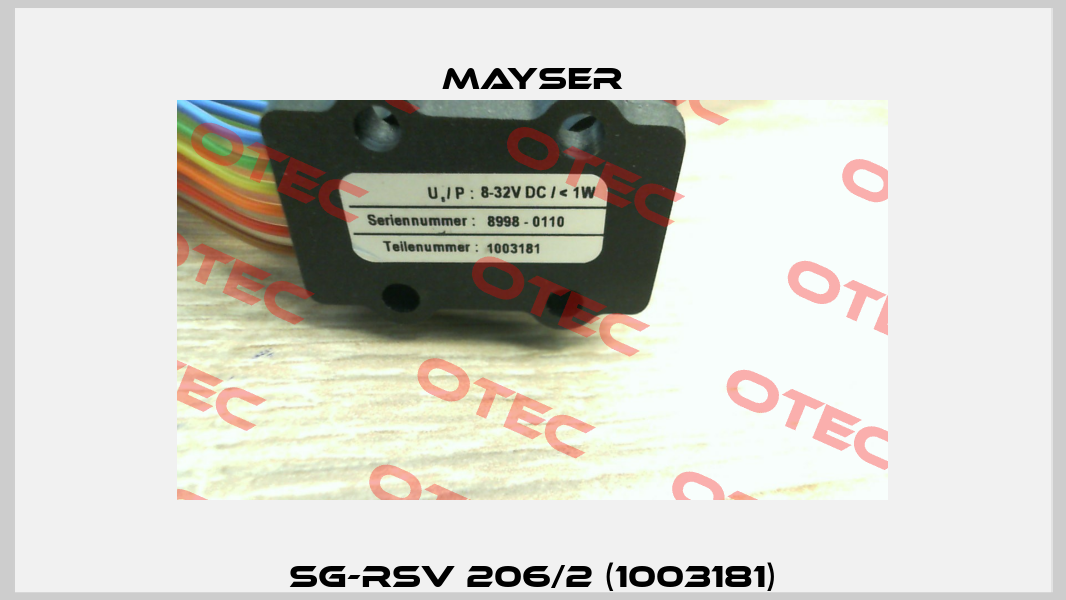 SG-RSV 206/2 (1003181) Mayser