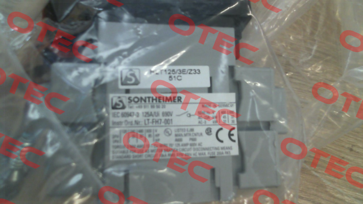 HLT125/3E/Z33 Sontheimer