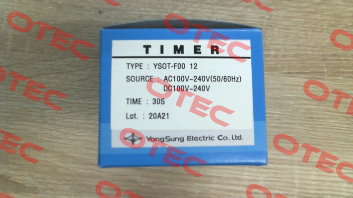 YS OT-F0012 30S YongSung Electric