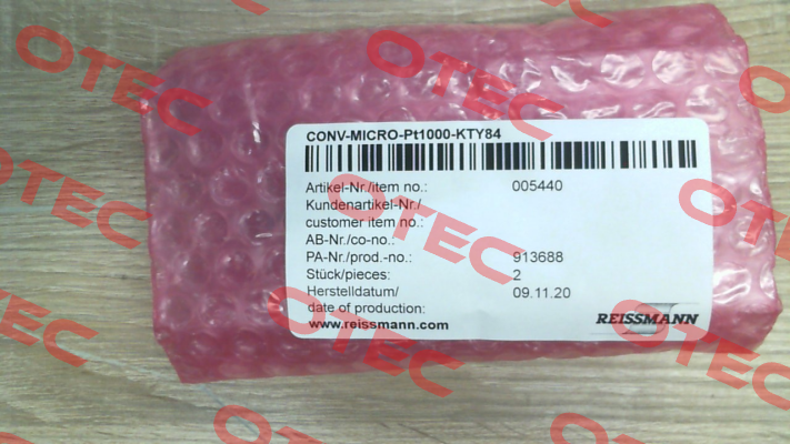 Pt1000 / KTY 84-130 / 005440 Reissmann