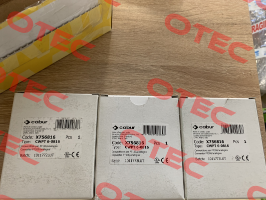 X756816 (CWPT6-0816) Cabur