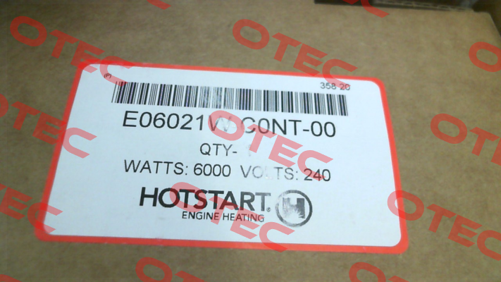 E06021W-C0NT-00 Hotstart