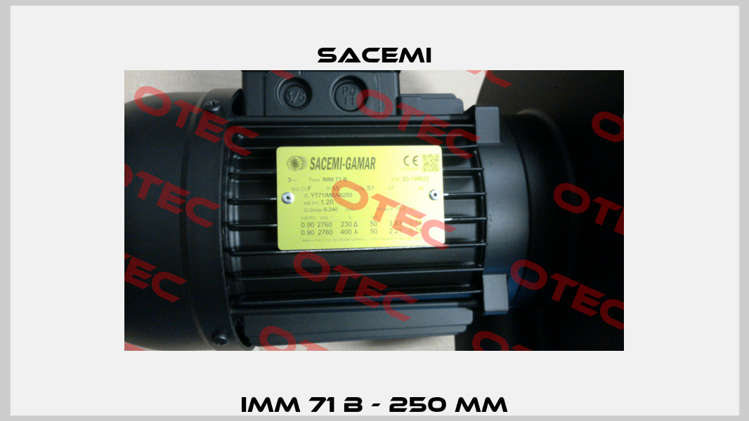 IMM 71 B - 250 mm Sacemi