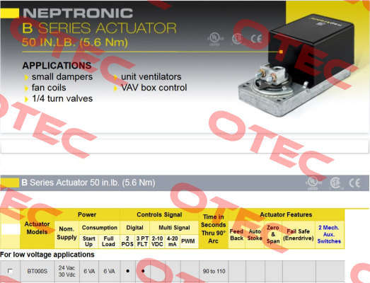 BT000S Neptronic