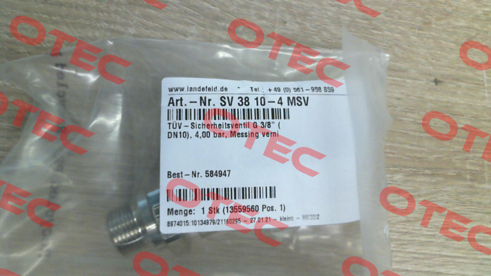 SV 38 10-4 MSV Landefeld
