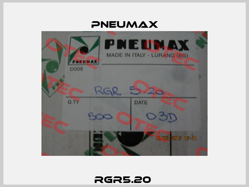 RGR5.20  Pneumax