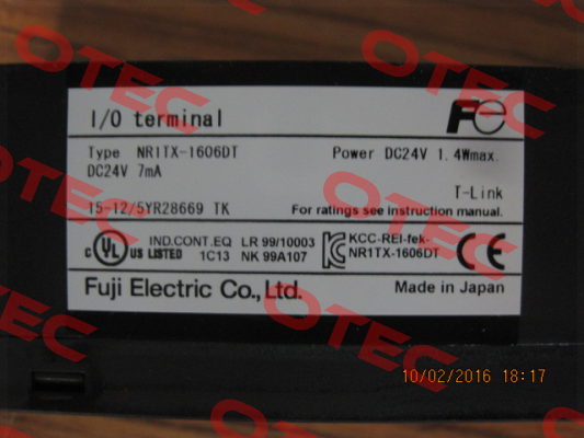 NR1TX-1606DT  Fuji