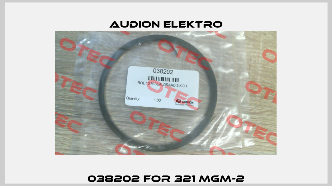 038202 for 321 MGM-2 Audion Elektro