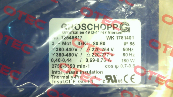 IGKU 80-60 Groschopp