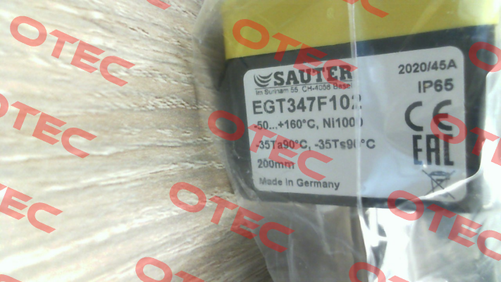 EGT347F102 Sauter