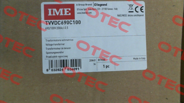 TVVDC690C100 Ime