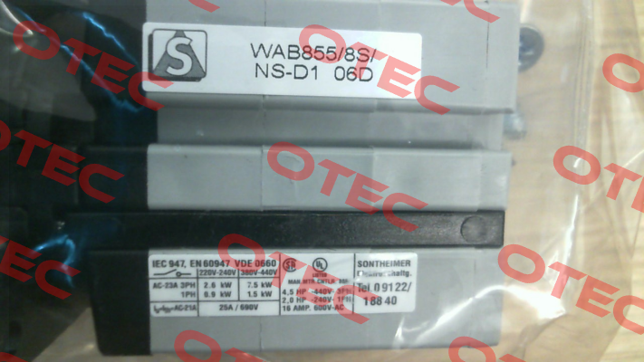 WAB855/8S/NS-D1 Sontheimer
