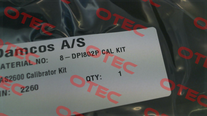 8-DPI802P CAL KIT Damcos