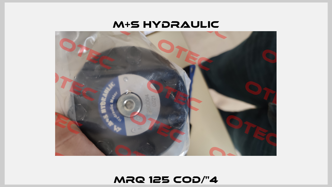 MRQ 125 COD/"4 M+S HYDRAULIC