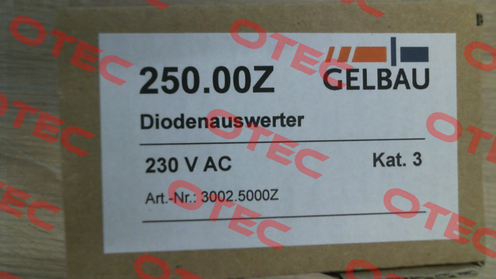 3002.5000Z Gelbau