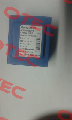 MCBA1415DV32  Honeywell