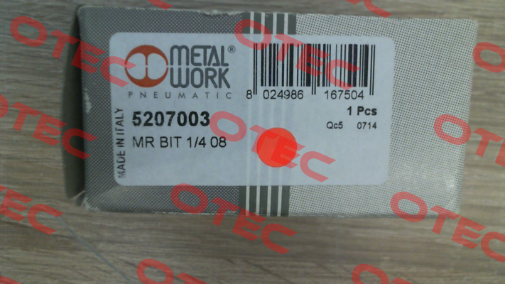 p/n: 5207003; Type: MR BIT 1/4 08 Metal Work